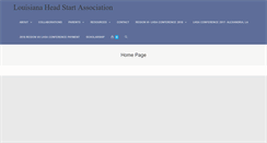 Desktop Screenshot of louisianaheadstart.org